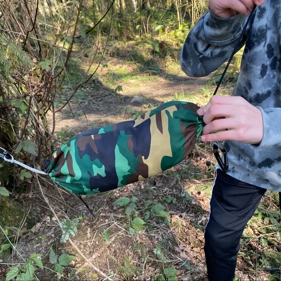 Brand New-Ultra Light weight Nylon Hammock -Color Choice!!! - Picture 7 of 15